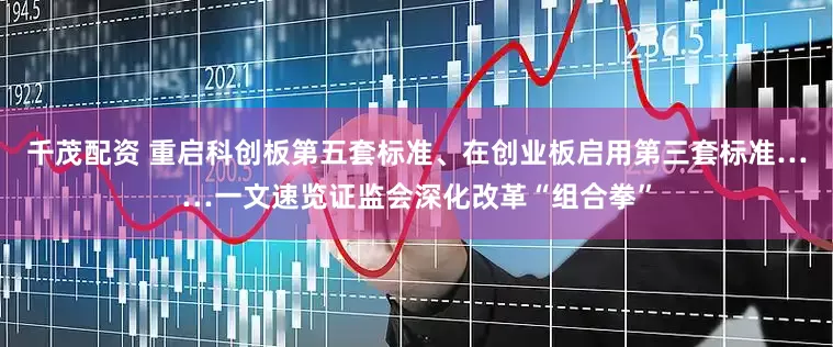 千茂配资 重启科创板第五套标准、在创业板启用第三套标准……一文速览证监会深化改革“组合拳”