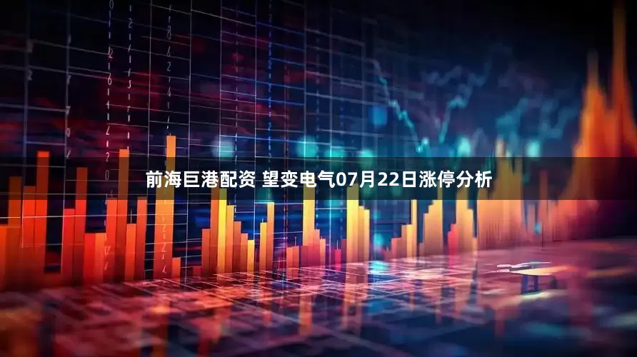 前海巨港配资 望变电气07月22日涨停分析